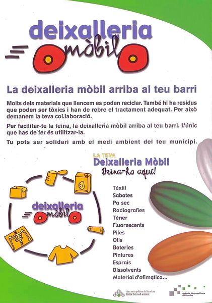 Informaci&oacute;n sobre la Deixalleria M&ograve;bil en Gav&agrave; Mar